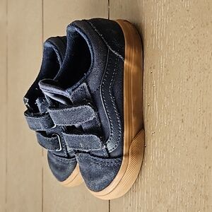 Vans Kids Sneakers in Navy and Tan